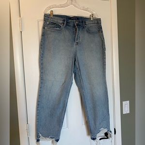 Calvin Klein Jeans, High Rise Classic Straight, Button Fly, Size 32